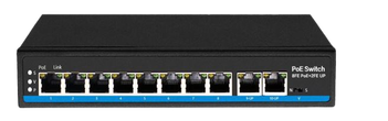 8埠10/100Mbps PoE網路交換器(非網管型)