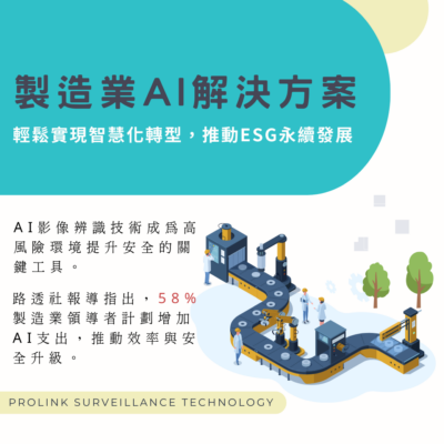 製造業AI解決方案｜輕鬆實現智慧化轉型，推動ESG永續發展