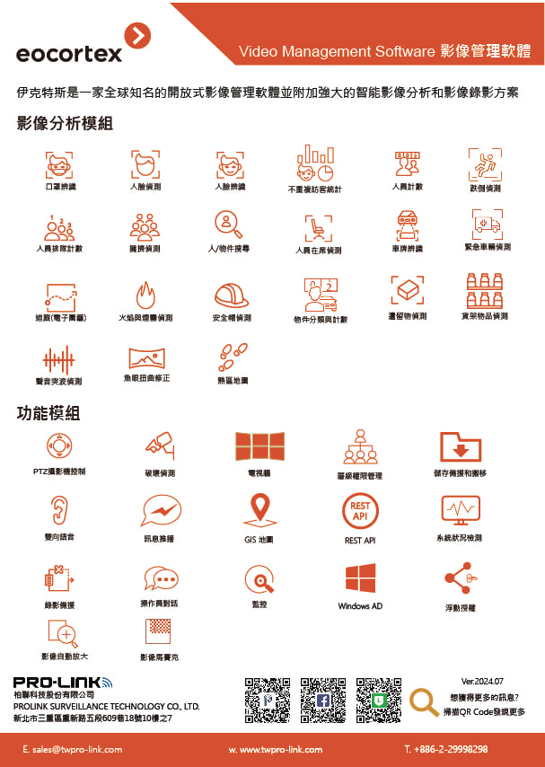 Eocortex 產品型錄 第 1 頁