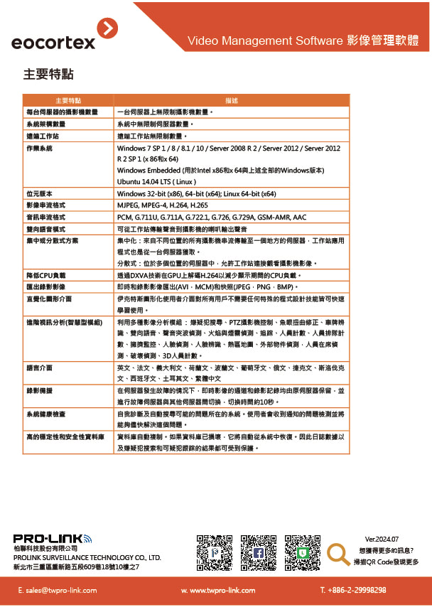 Eocortex 產品型錄 第 3 頁