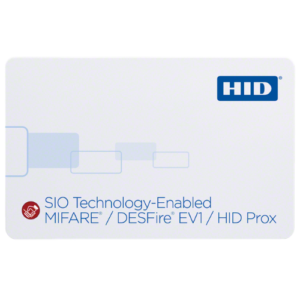 HID iCLASS SE 38xx SIO MIFARE® / DESFire® EV1 + Prox 雙技術智慧卡